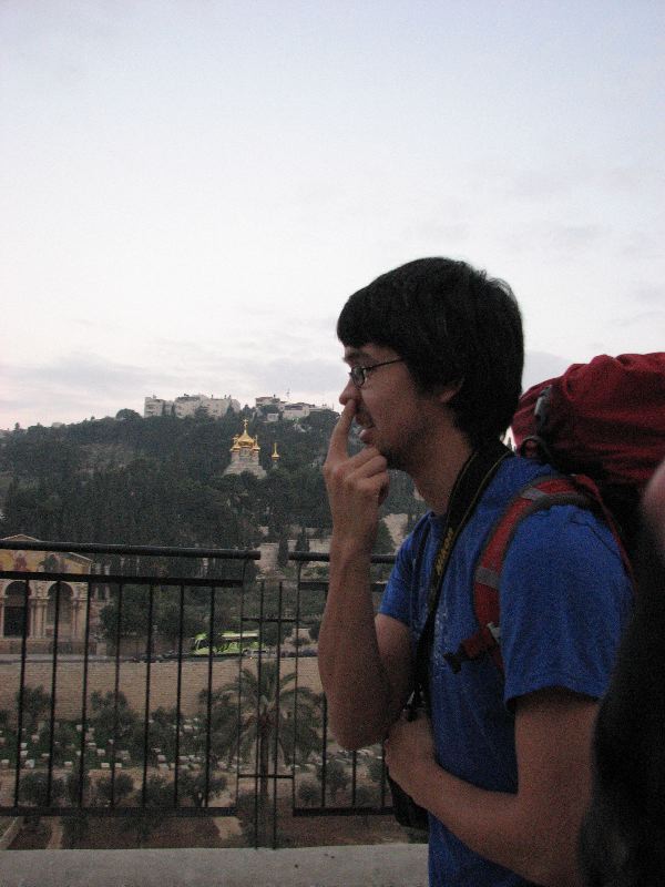 Nose picking at the Church of St Mary Magdalene