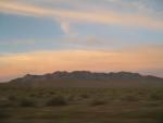 Painterly Nevada sunset