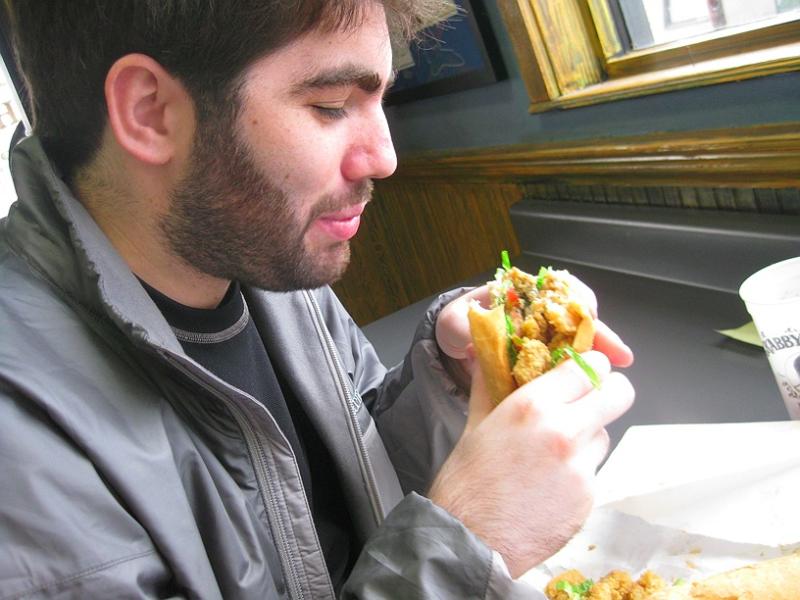 Po' Boy at Crabby Jack's