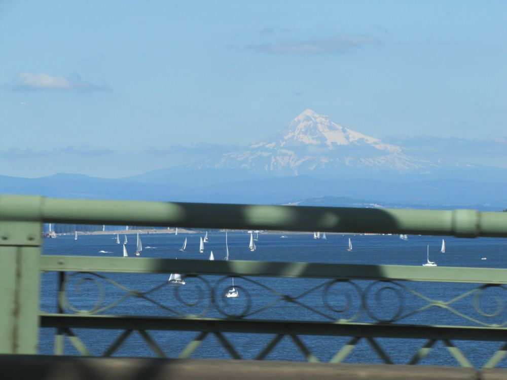 Mt Hood from Portland