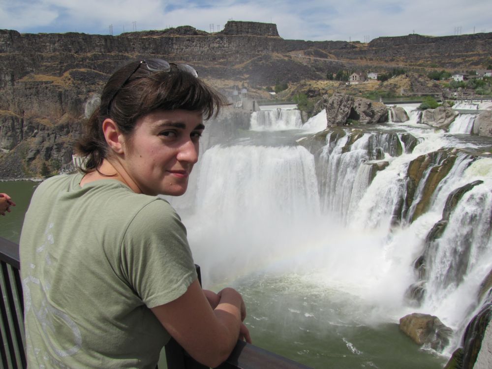 Ruth unimpressed by the "Niagara of the West"