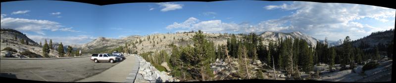 Panorama from Tioga Road